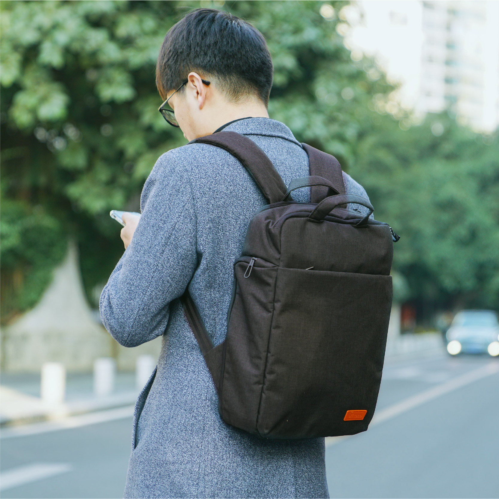 ELECOM 'OFF TOCO OF01 3-Way Laptop Backpack 13.3inch - 14inch Laptop/ School Bag/ Casual/ Office/ Water-Resistant/ Camera Backpack