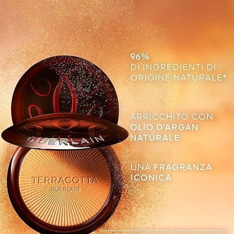 Terracotta Luminizer The Shimmering Powder - 00 Cool Ivory by Guerlain for Women - 0.24 oz Powder